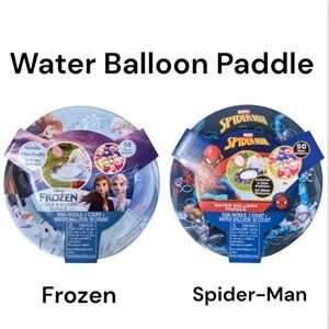 NWT Water Balloon Paddle, Frozen or Spider-Man